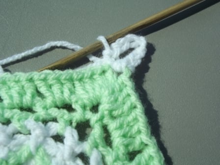 Single Crochet, Chain 5, Single Crochet