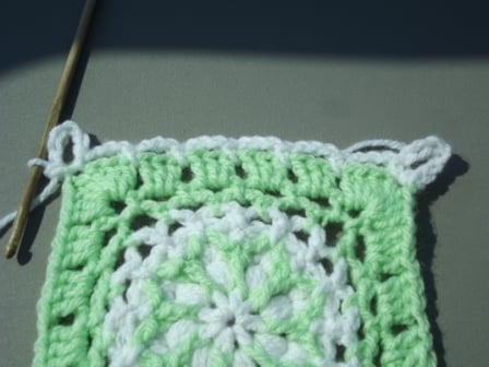 Continue to Crochet Around Following the Pattern Established