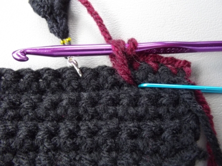 Puffy Spike Stitch Tutorial Step 3