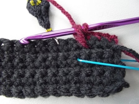 Puffy Spike Stitch Tutorial Step 4