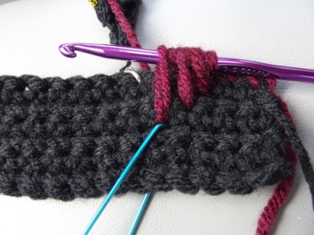 Puffy Spike Stitch Tutorial Step 7