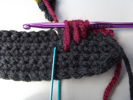 Puffy Spike Stitch Tutorial Step 8