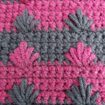 Puffy Spike Stitch - Right Side
