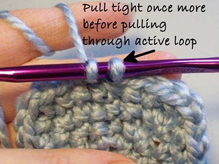 Tighten Once More Before Pulling Through Last Loop