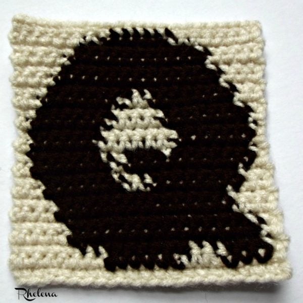 Q - Uppercase Tapestry Block ~ FREE Crochet Pattern Q - Uppercase Tapestry Block ~ FREE Crochet Pattern