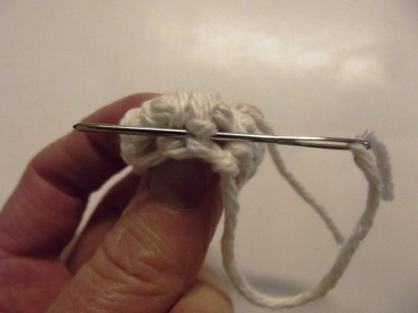 Weave Tail End Into Last Round