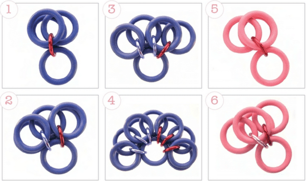 O-ring Bracelet ~ Project by Craft Organizer