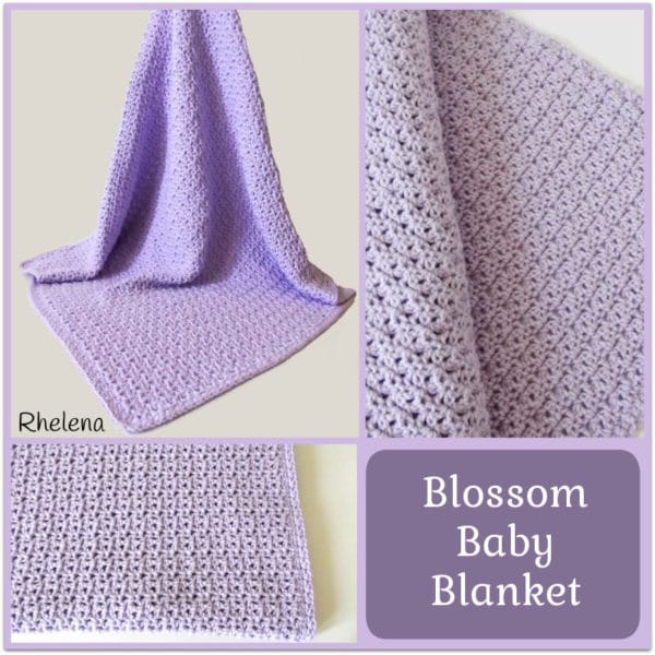 Baby Blankets in Light Colors - Free Crochet Patterns