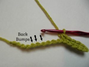 Crocheting Into the Back Bump ~ Crochet Tutorial