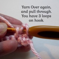 Extended Double Crochet (EDC) ~ Crochet Stitch Tutorial