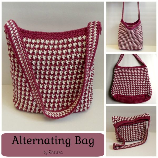 Alternating Bag ~ FREE Crochet Pattern