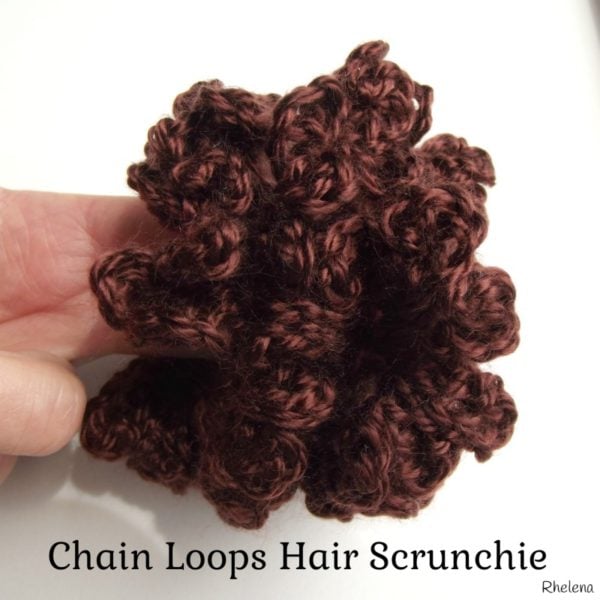 Chain Loops Hair Scrunchie CrochetN'Crafts Inspiration Hair Crochet Patterns Chain Loops Hair Scrunchie CrochetN'Crafts Inspiration Hair Crochet Patterns