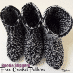 Bootie Slippers ~ FREE Crochet Pattern