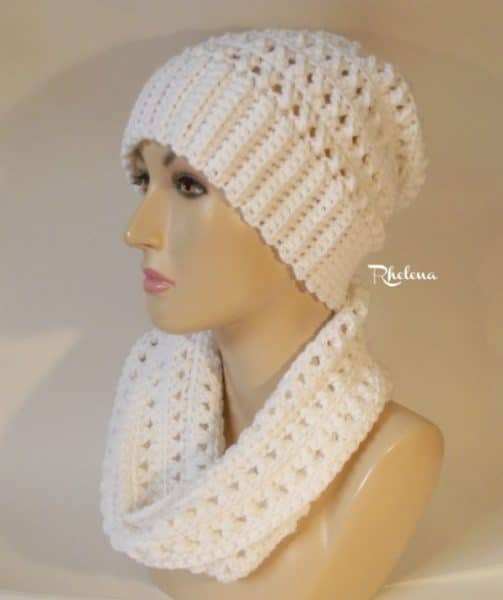 Criss Cross .Cowl ~ FREE Crochet Pattern