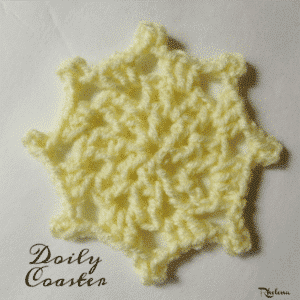 Doily Coaster ~ FREE Crochet Pattern