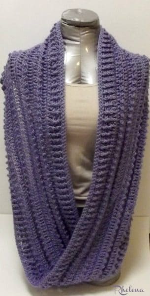 Simple Triple Crochet Cowl