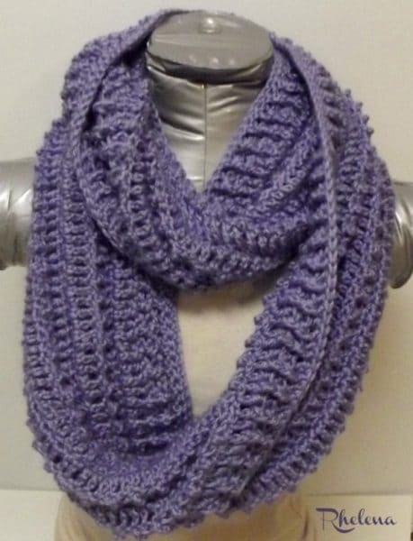 Simple Triple Crochet Cowl
