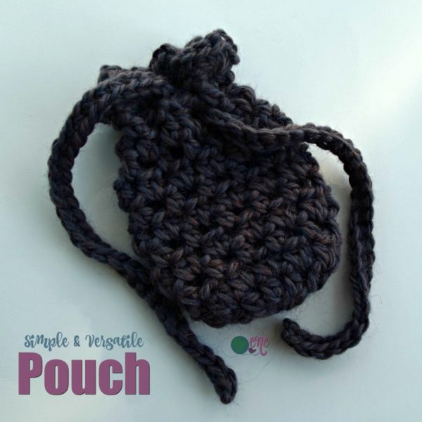 Simple & Versatile Pouch ~ FREE Crochet Pattern Simple & Versatile Pouch ~ FREE Crochet Pattern