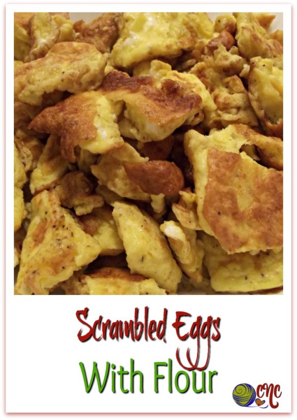 A simple recipe for scrambled eggs with flour. This egg recipe is a nice alternative to your every day eggs and is easy to modify according to your serving needs.
#eggs #recipe #breakfast #crochetncrafts