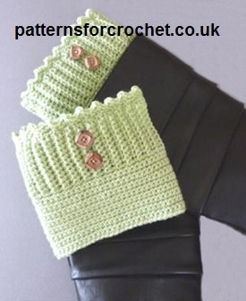 Boot Cuffs by Patterns for Crochet