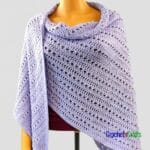 Crochet Asymmetrical Shawl