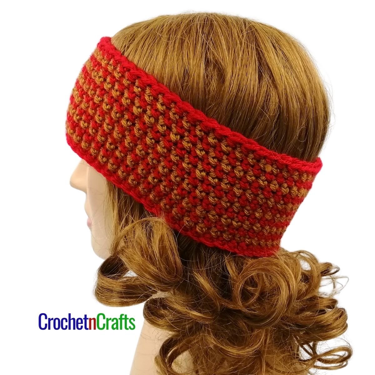 Crochet Ear Warmer Size Chart with a Single Crochet Ear Warmer Pattern