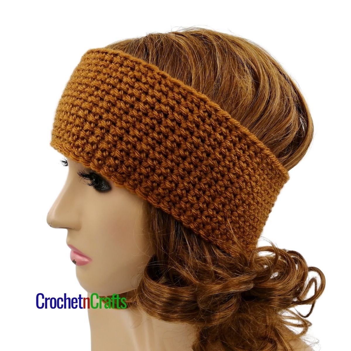 Crochet Ear Warmer Size Chart with a Single Crochet Ear Warmer Pattern
