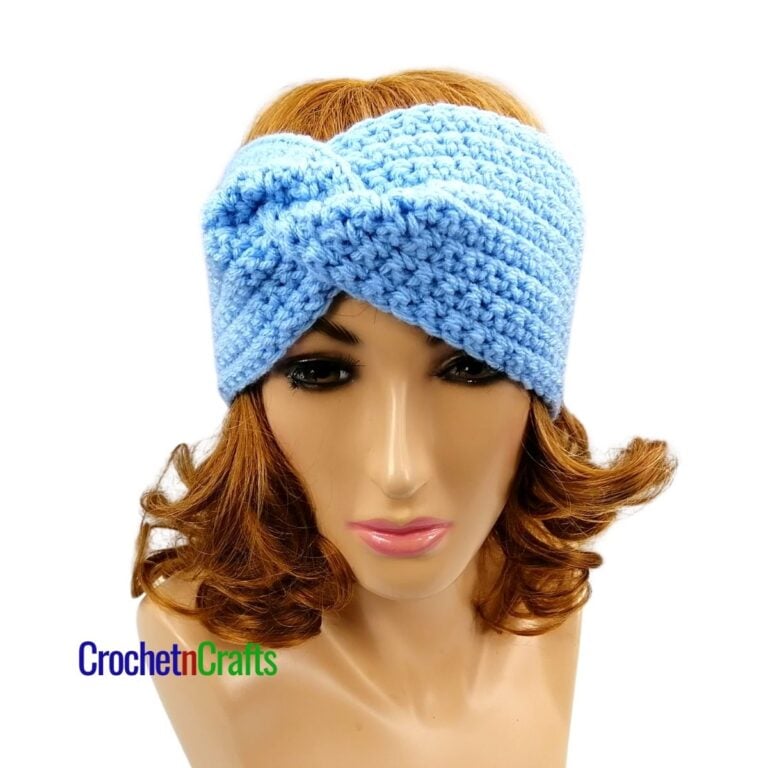 Easy Crochet Twisted Ear Warmer For Beginners CrochetNCrafts