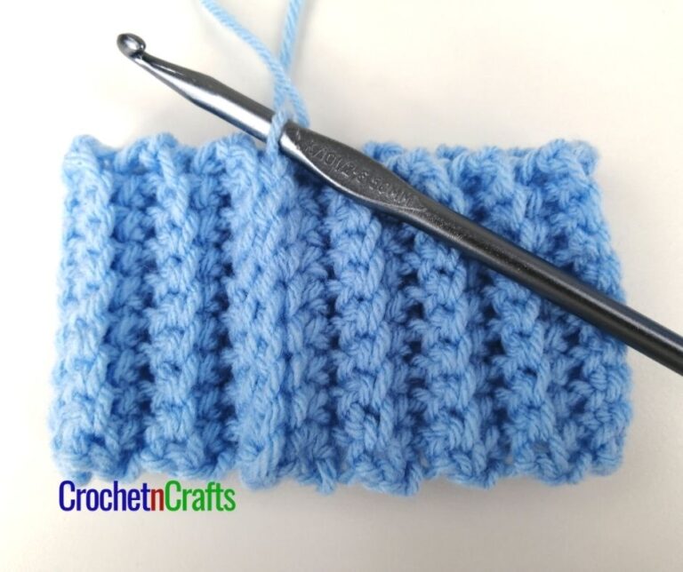 Crochet Shell Ribbing Crochet Ribbing ~ Crochet Tutorial