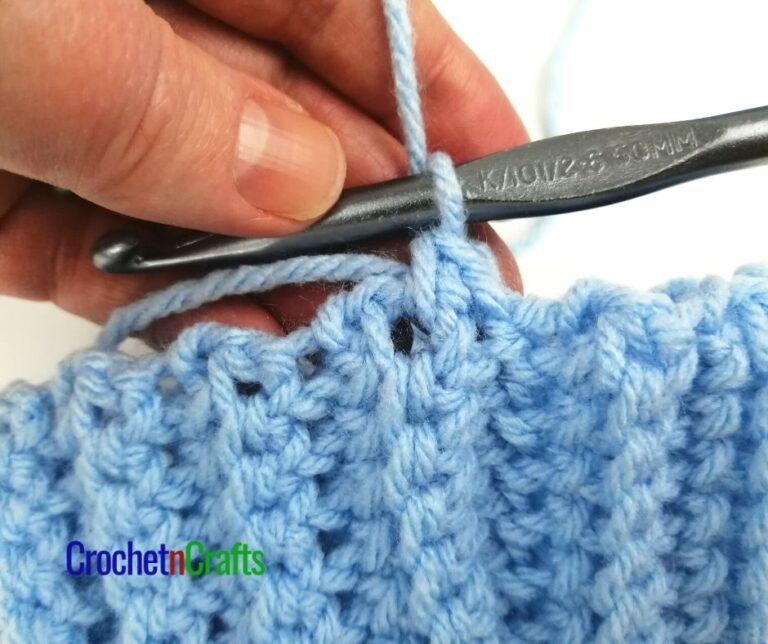 Crochet Shell Ribbing Crochet Ribbing ~ Crochet Tutorial