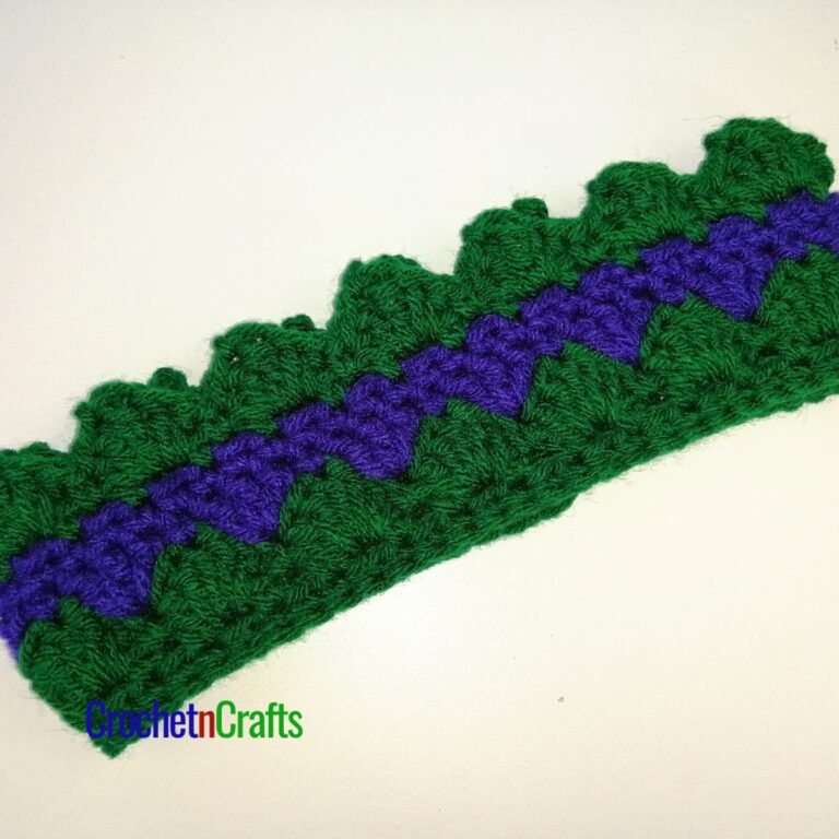 Crown Ear Warmer FREE Crochet Pattern