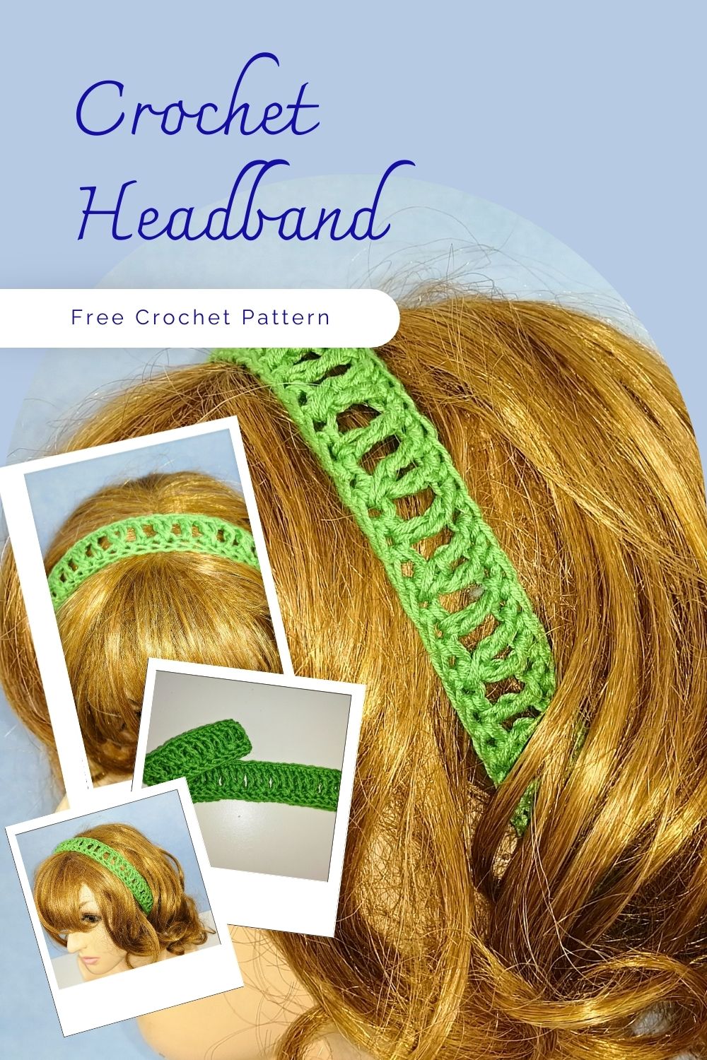 Brilliant Crossed Headband ~ FREE Crochet Pattern