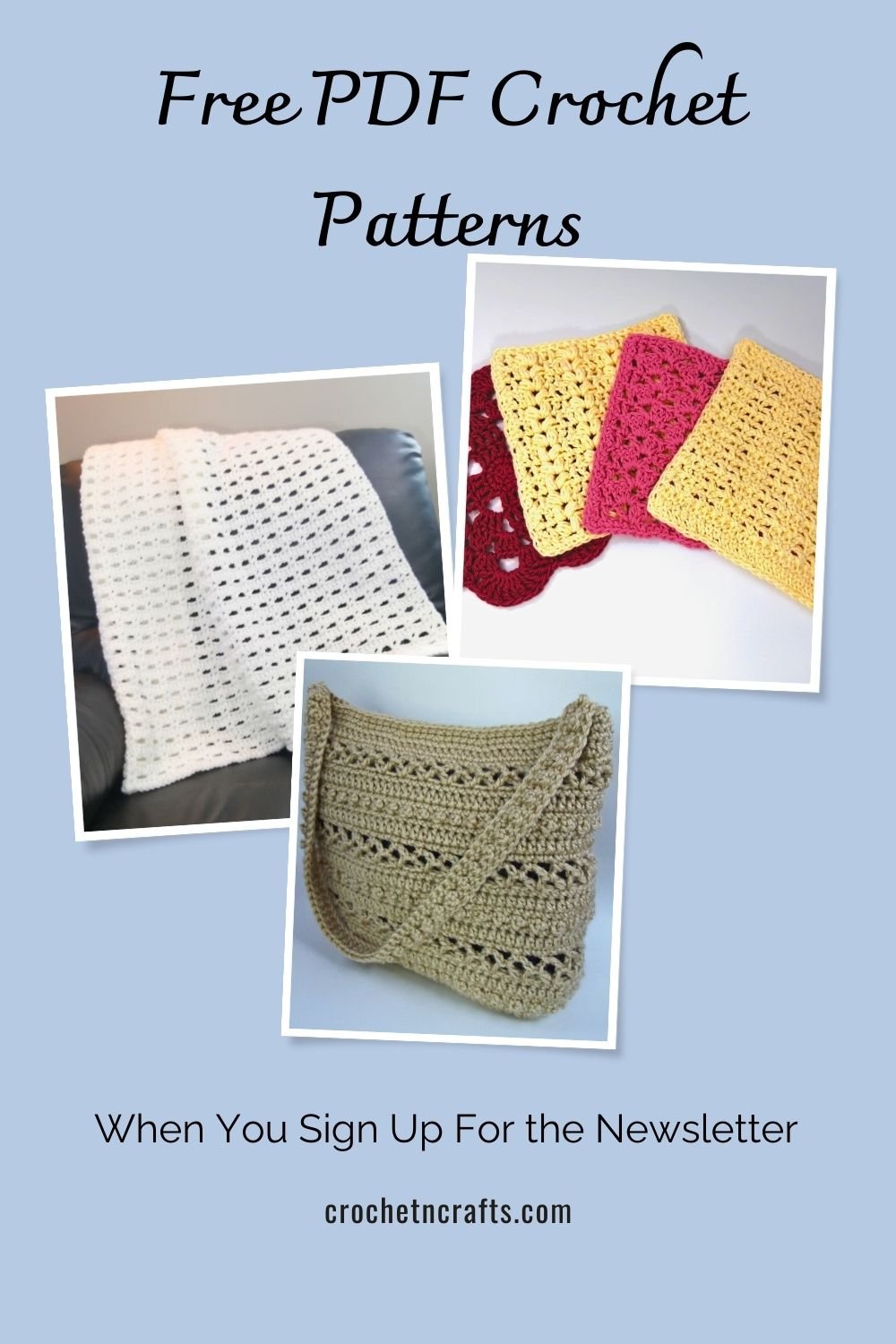 Free PDF Crochet Patterns CrochetNCrafts