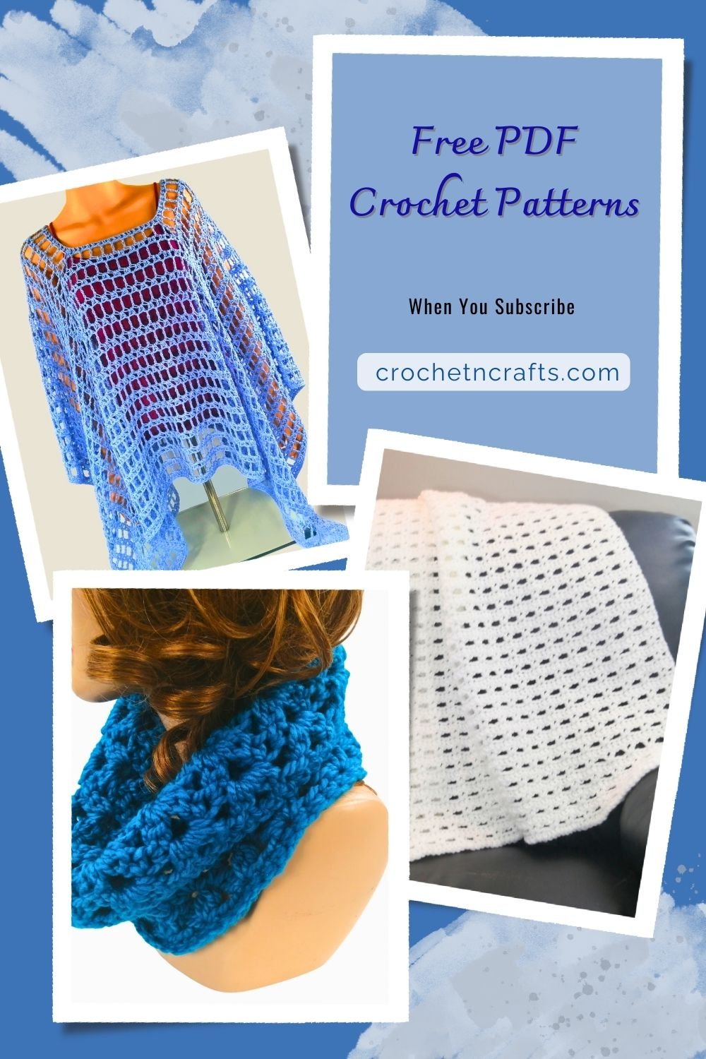 Free PDF Crochet Patterns - CrochetNCrafts