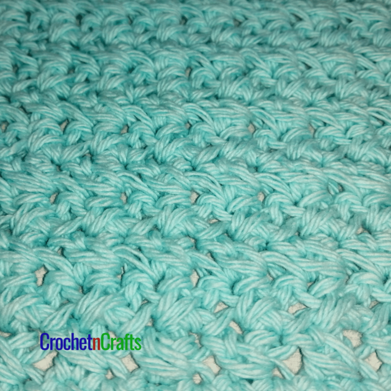 ESC Cross Stitch Crochet Dishcloth Pattern CrochetNCrafts