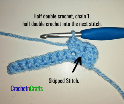 Skinny Summer Scarf Crochet Pattern - Hdc V-St and Tr - CrochetNCrafts