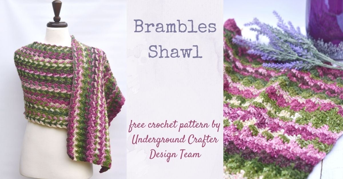 Brambles Shawl by Underground Crafter
