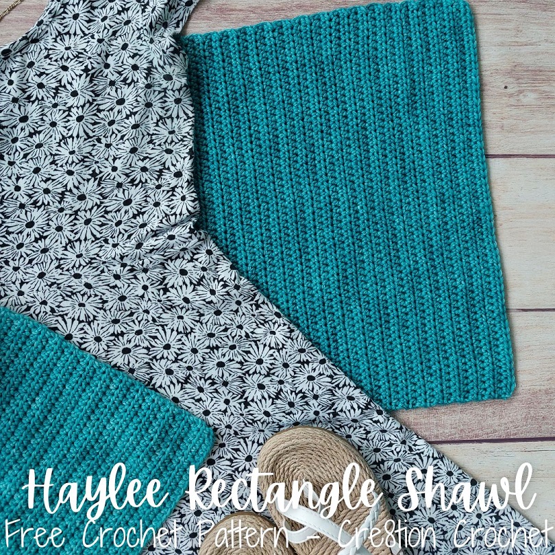 Haylee Rectangle Shawl by Cre8tion Crochet