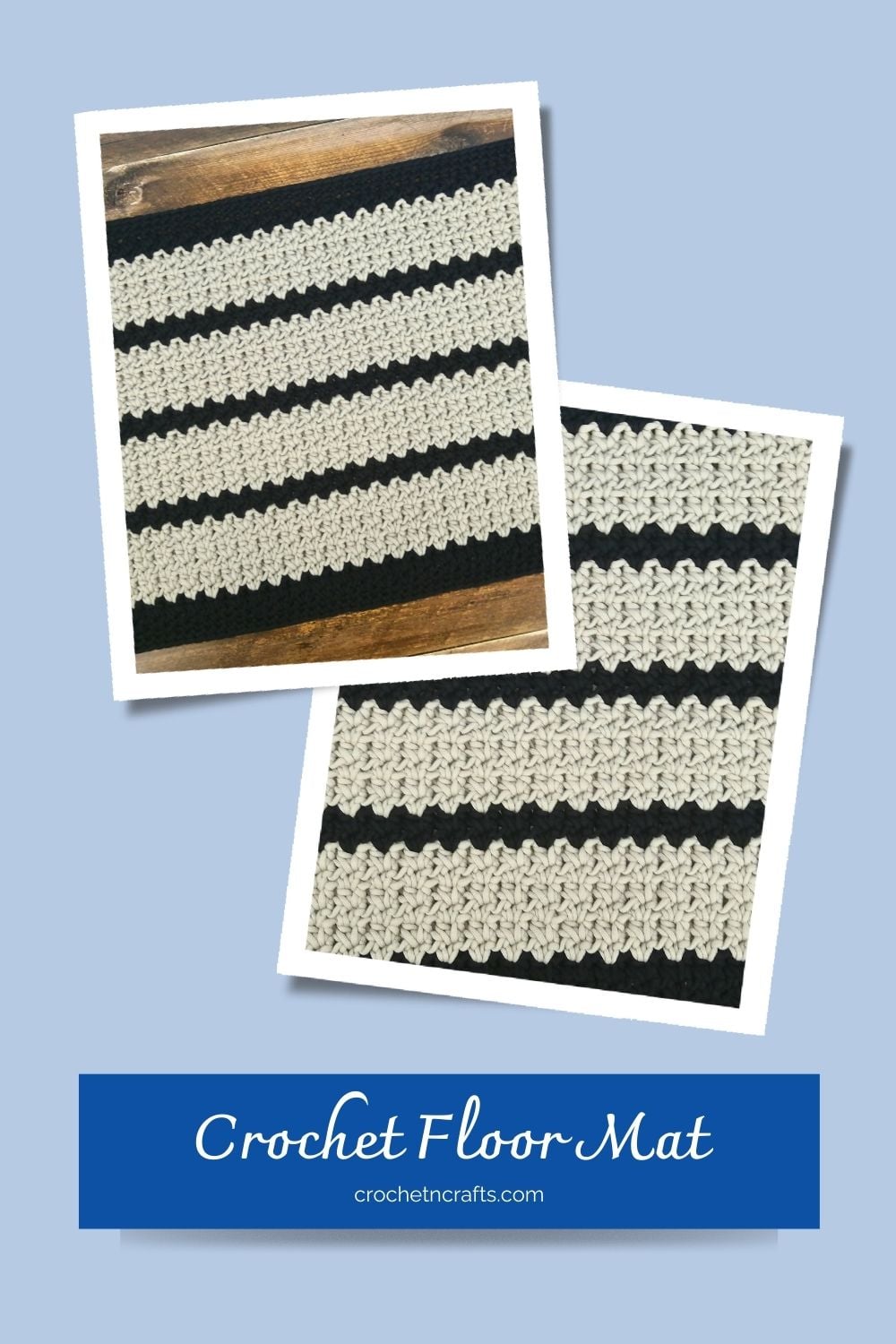 Pretty Simple Crochet Floor Mat Pattern - CrochetNCrafts
