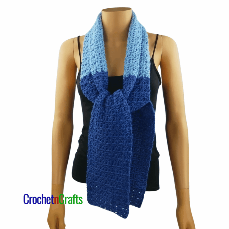 Pretty Simple Crochet Scarf Pattern - CrochetNCrafts