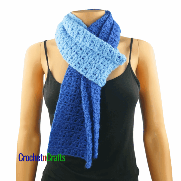 Pretty Simple Crochet Scarf Pattern - CrochetNCrafts