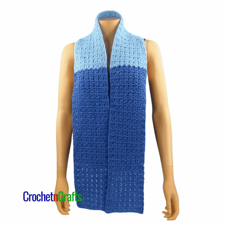 Pretty Simple Crochet Scarf Pattern - CrochetNCrafts