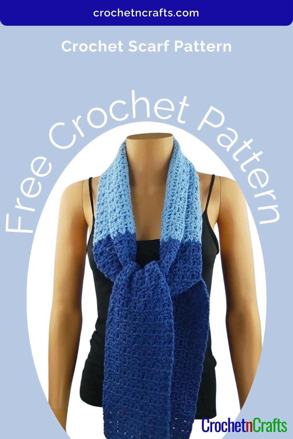 Pretty Simple Crochet Scarf Pattern - CrochetNCrafts