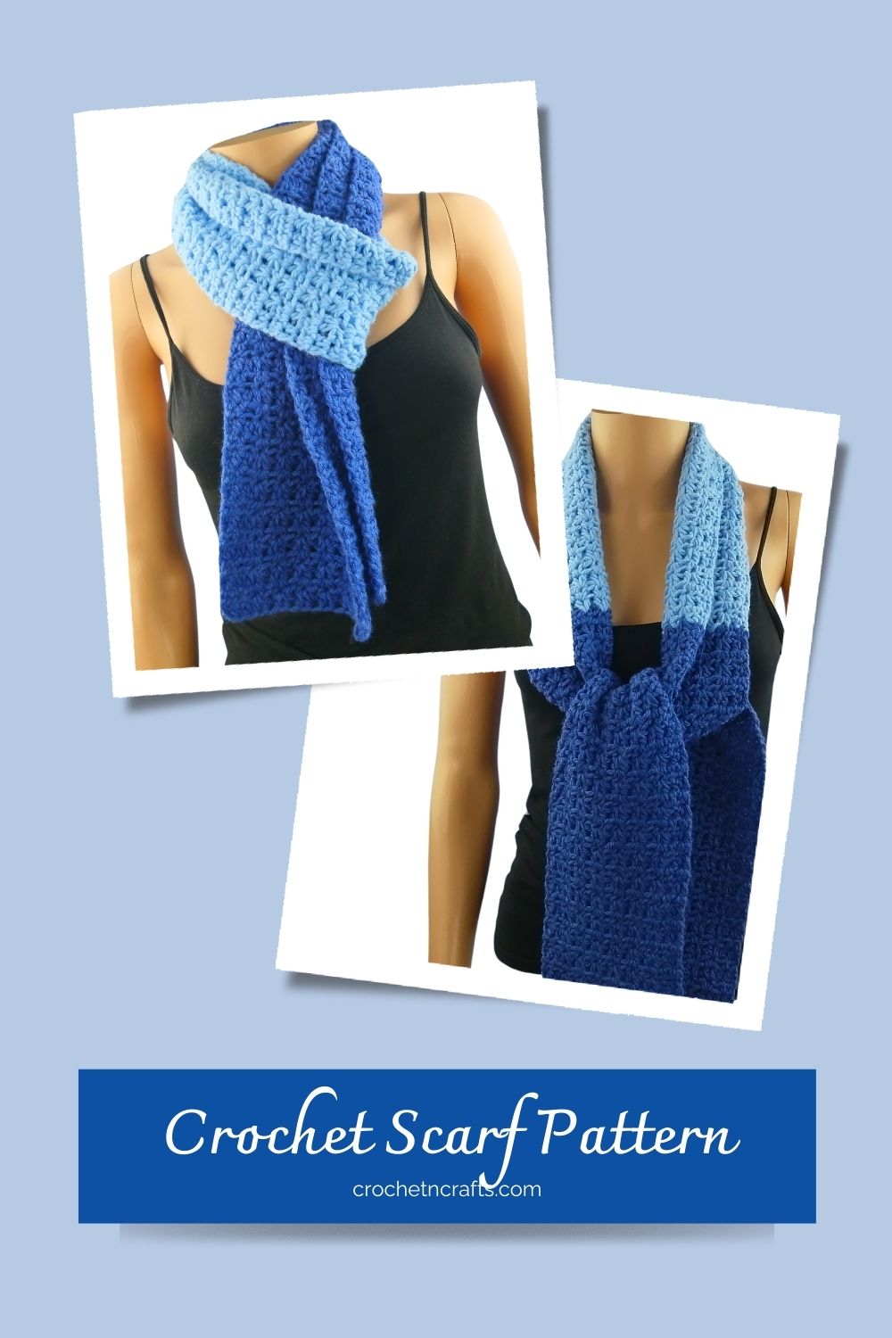 Pretty Simple Crochet Scarf Pattern - CrochetNCrafts
