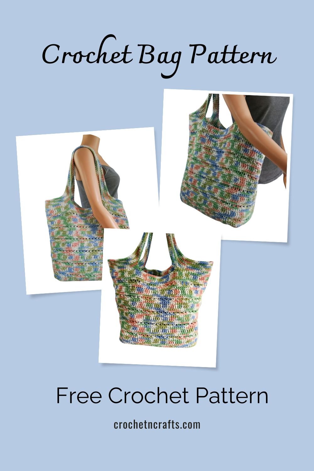 Crochet Bag Pattern - Spring Lane - CrochetNCrafts