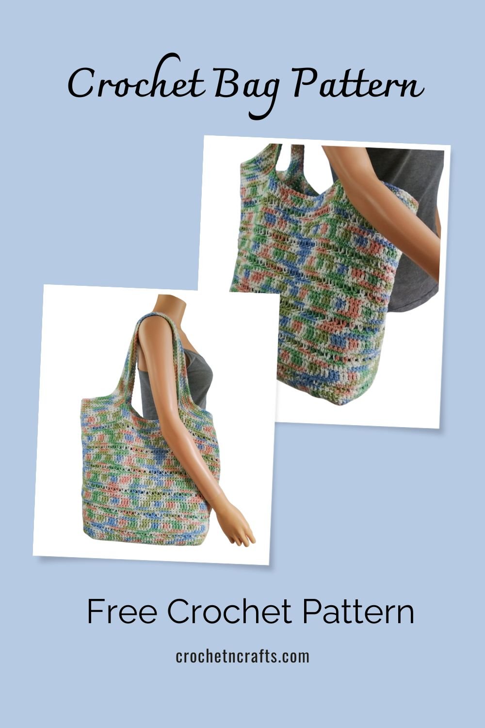 Crochet Bag Pattern - Spring Lane - CrochetNCrafts
