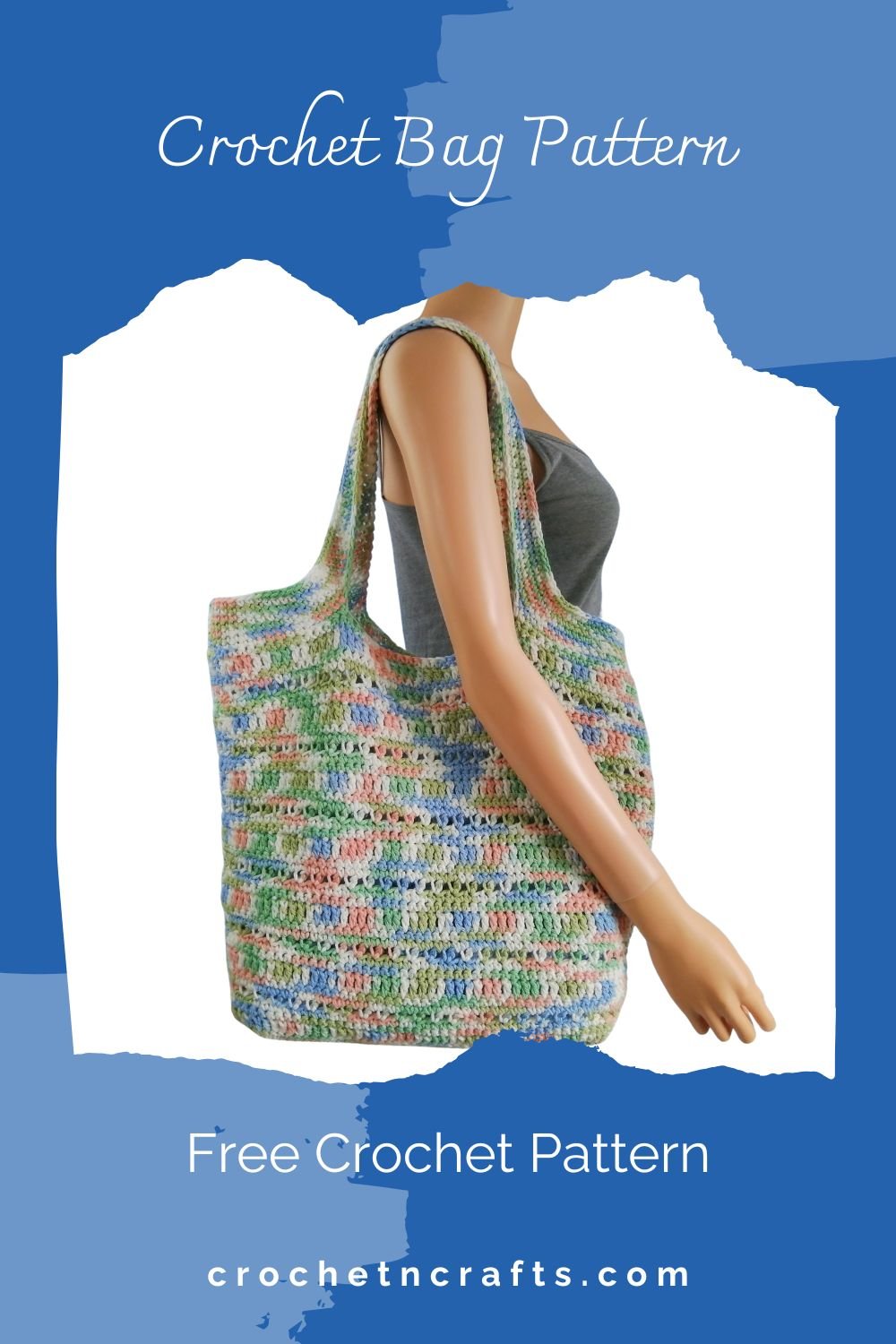 Crochet Bag Pattern - Spring Lane - CrochetNCrafts