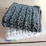 A crocheted dishcloth and/or a hotpad pattern.