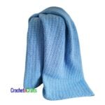 Simple Crochet Blanket Pattern – Spaced Spider Stitch