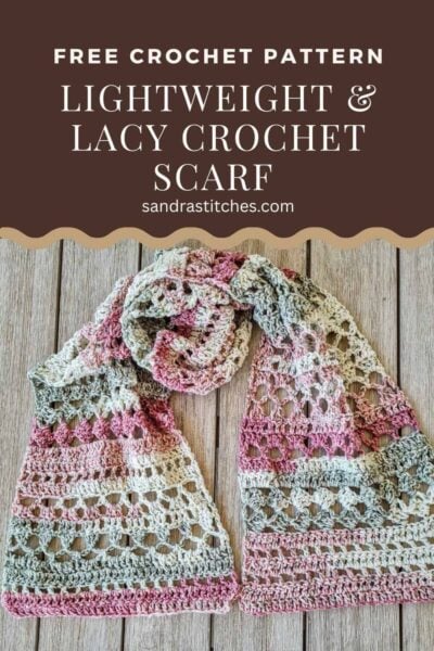 Alhambra Scarf by Sandra Stitches